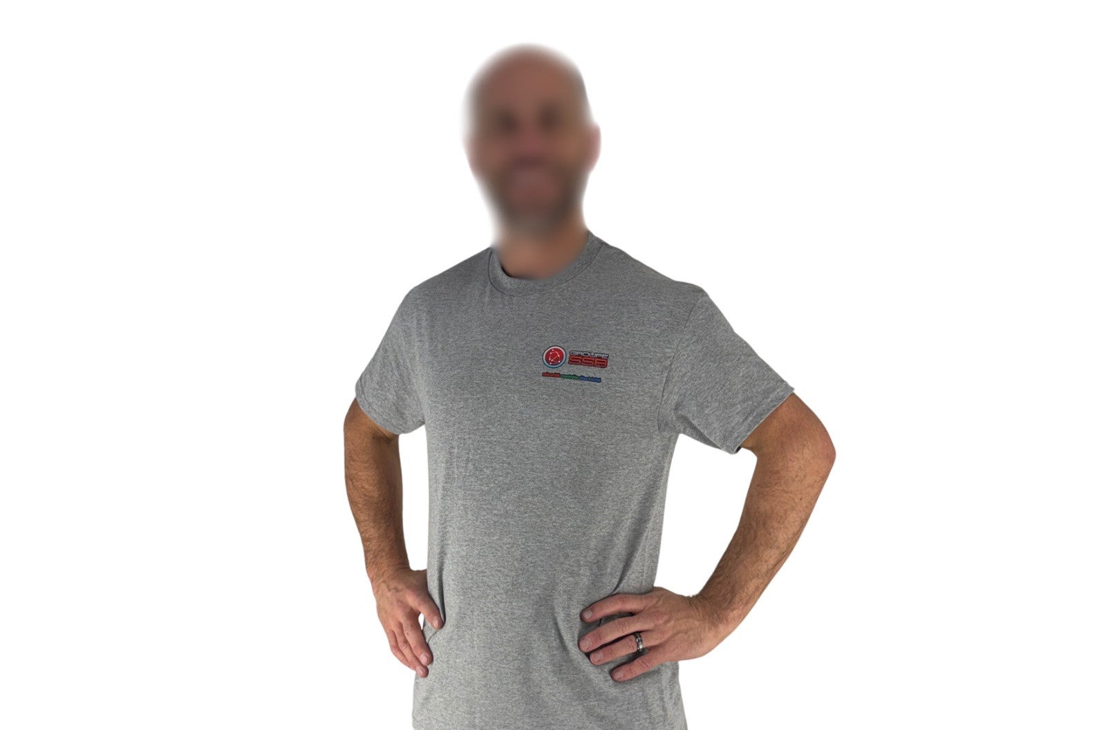 T-shirt gris (Unisexe)
