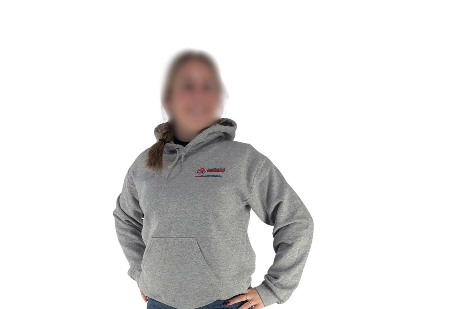 Coton ouaté gris capuchon (Unisexe)