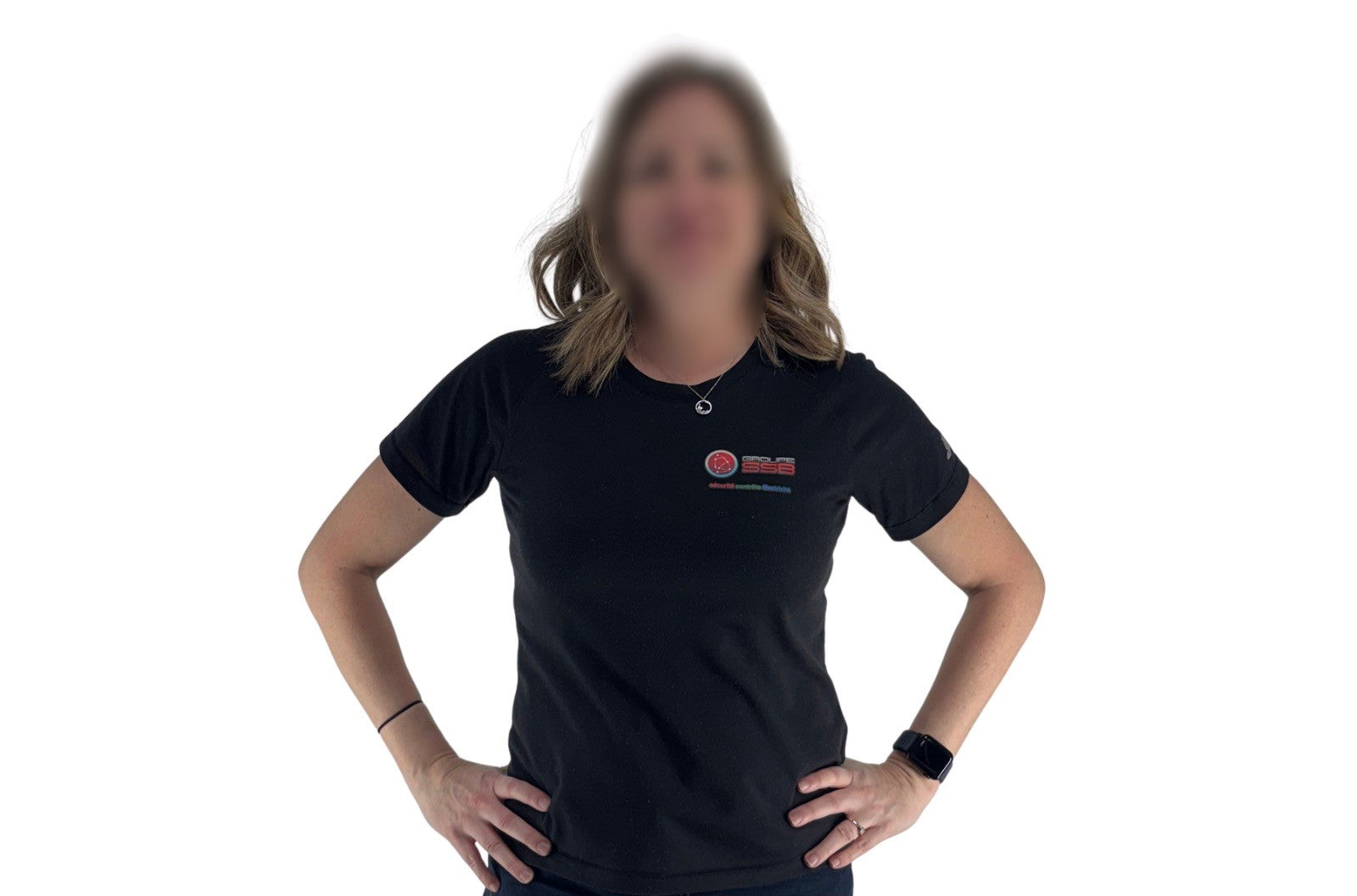 T-shirt noir (Femme)