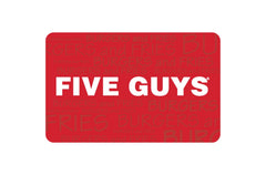 Five Guys Gift Card USD