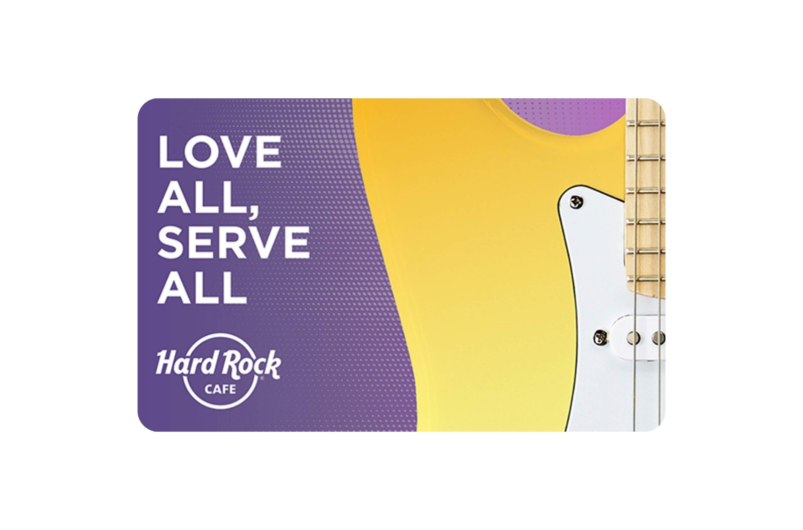 Hard Rock Cafe Gift Card USD