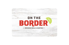 On The Border Mexican Grill & Cantina Gift Card USD