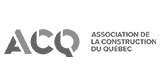 Logo de notre client Association de la Construction du Québec (ACQ)