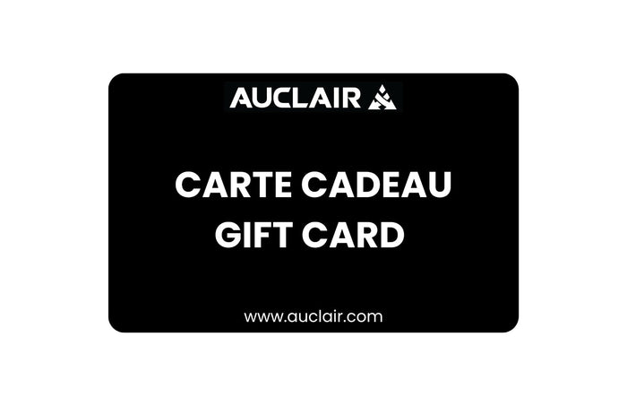 Carte - cadeau Auclair - Accolad