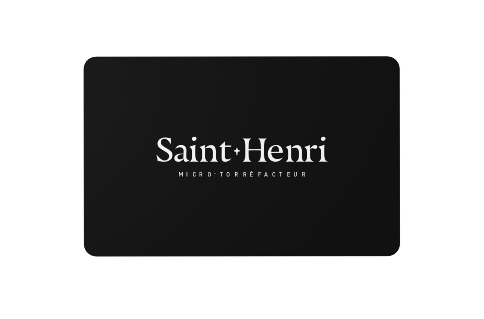Carte - cadeau Café Saint - Henri - Accolad