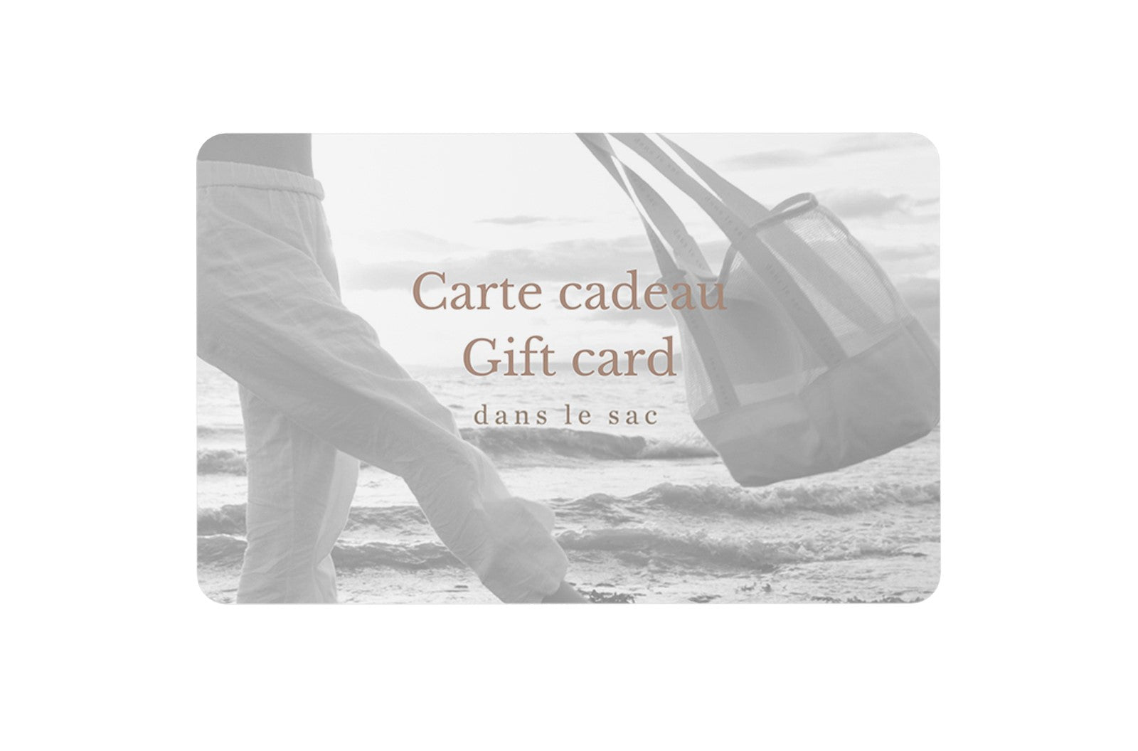 Carte - cadeau Dans le sac - Accolad