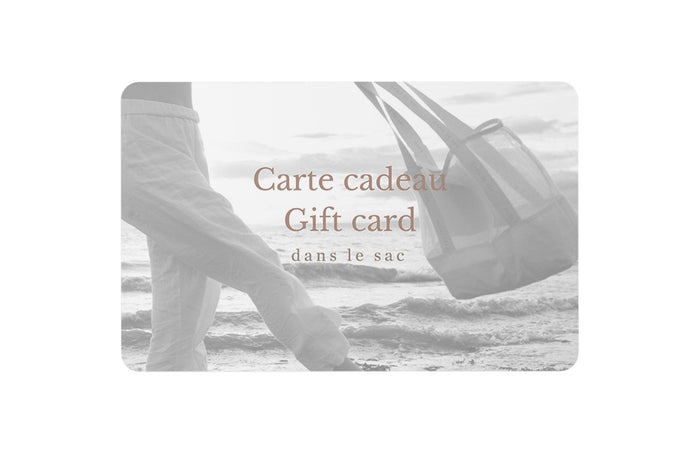 Carte - cadeau Dans le sac - Accolad