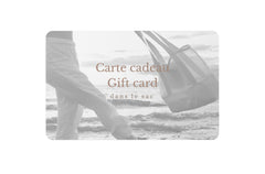 Dans le sac Gift Card