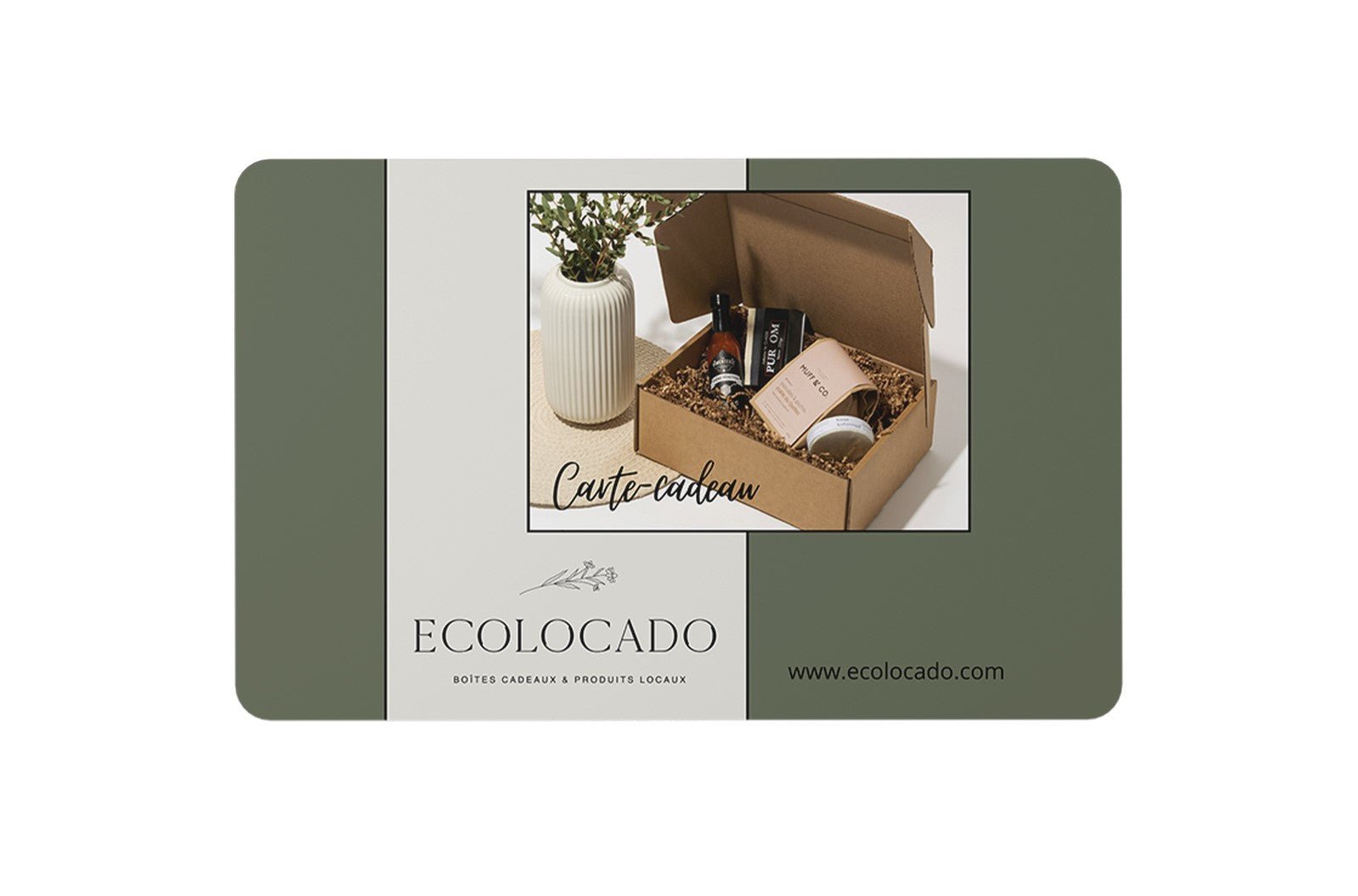 Carte - cadeau Ecolocado - Accolad