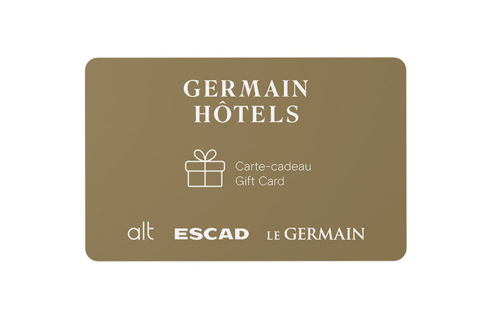 Carte - cadeau Germain Hôtels - Accolad