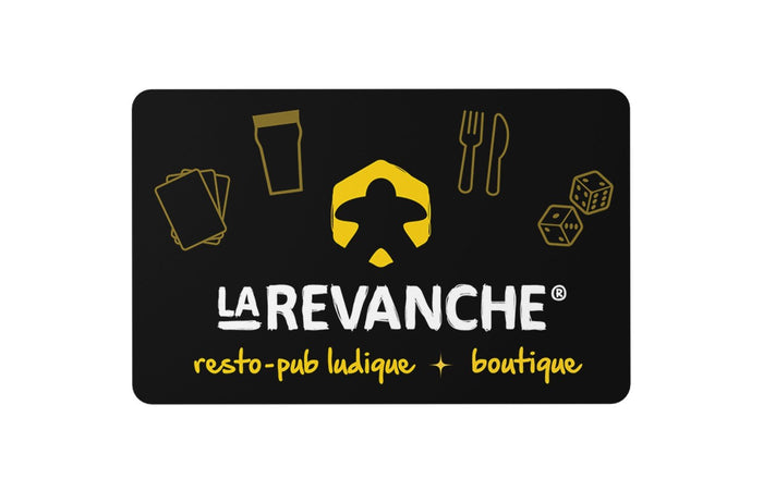 Carte - cadeau La Revanche - Accolad