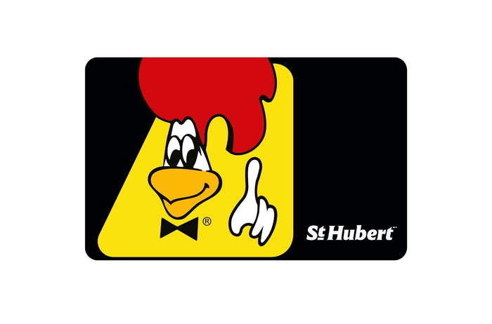 Carte - cadeau Les Rôtisseries St - Hubert - CISSSMO - Accolad