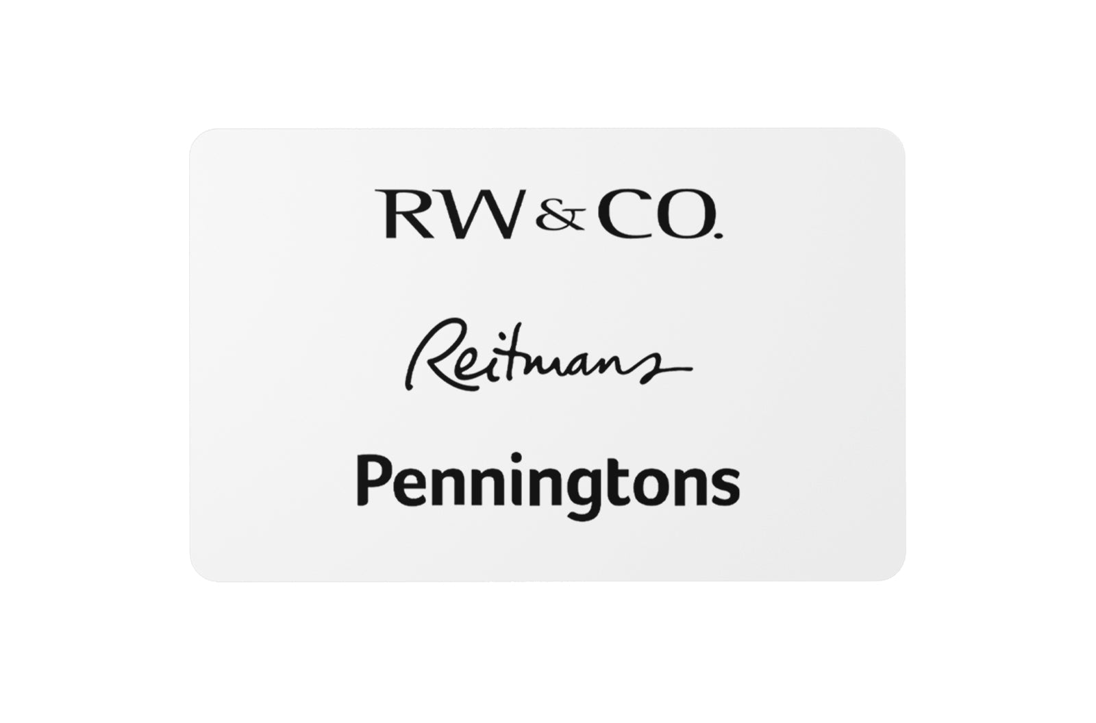 Carte - cadeau Reitmans Canada - CISSSMO - Accolad