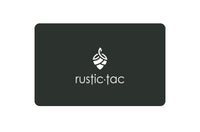 Carte - cadeau Rustic - Tac - Accolad