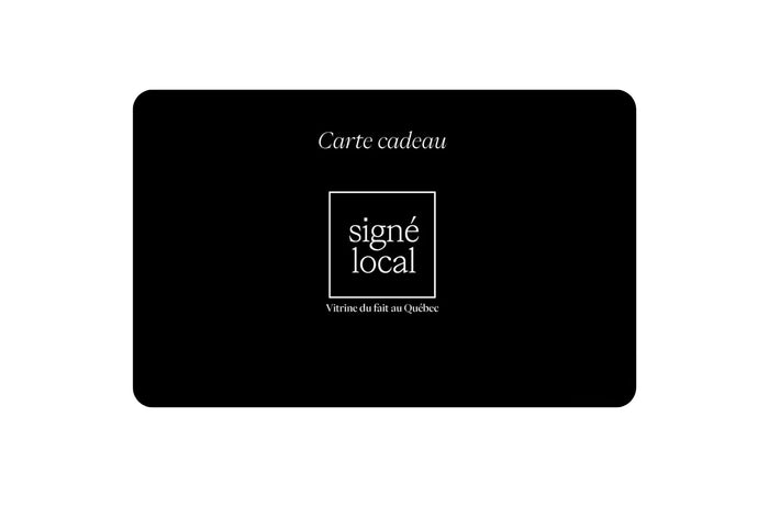 Carte - cadeau Signé Local - Accolad