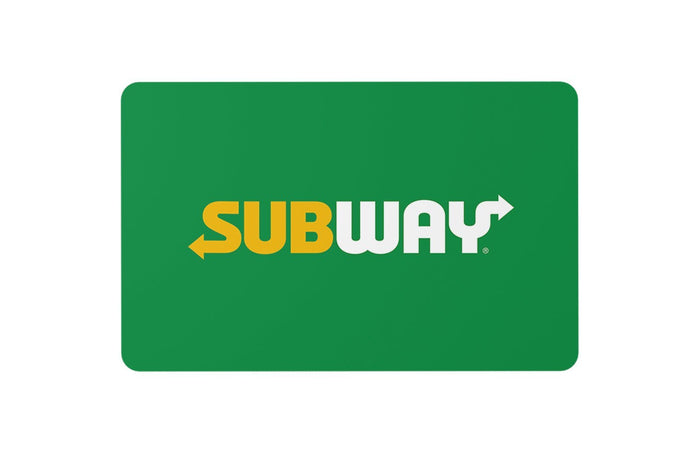 Carte - cadeau Subway - CISSSMO - Accolad