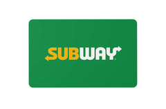 Subway Gift Card USD