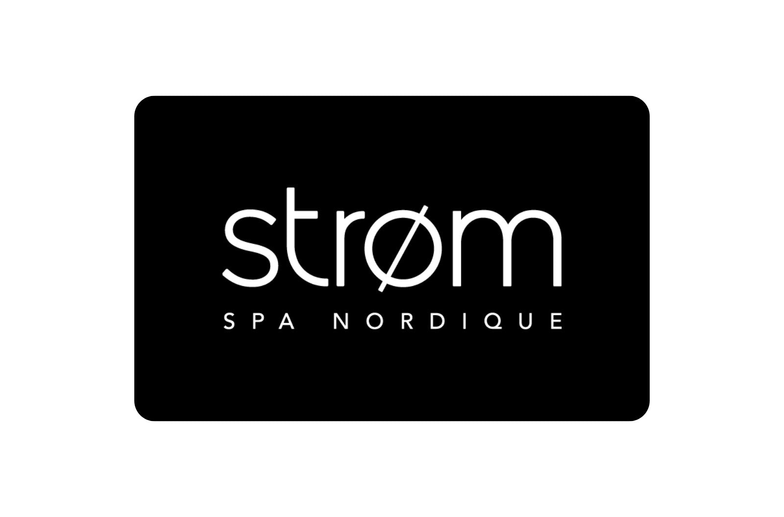 Carte-cadeau Strøm spa nordique