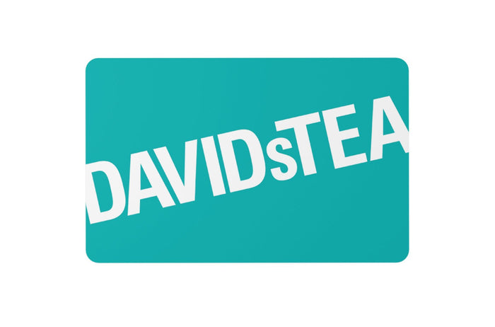 Carte-cadeau Davids Tea - Accolad