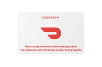 Carte - cadeau DoorDash - CISSSMO - Accolad