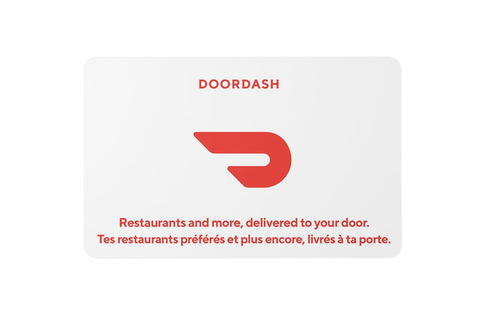 Carte - cadeau DoorDash - CISSSMO - Accolad