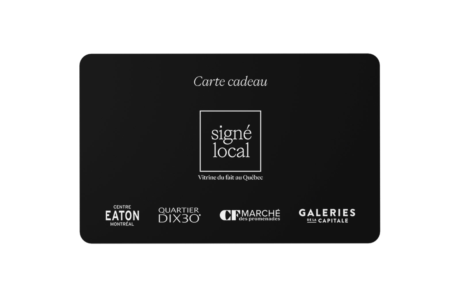 Cartes-cadeaux Signé Local pour entreprises et récompenses