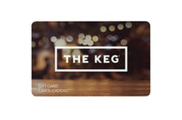 Carte - cadeau The Keg - CISSSMO - Accolad