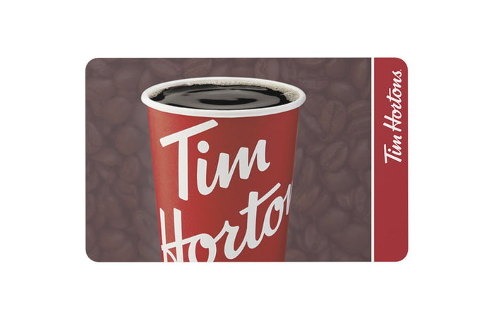 Carte-cadeau Tim Hortons - Accolad